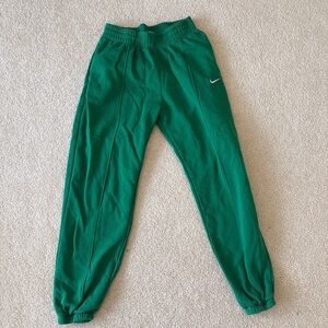 Nike Womens Green Sweatpants